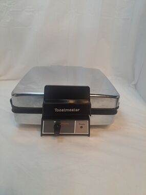 Vintage Toastmaster #290 Pizzelle Cookie & Waffle Maker Reversible Plates-Tested